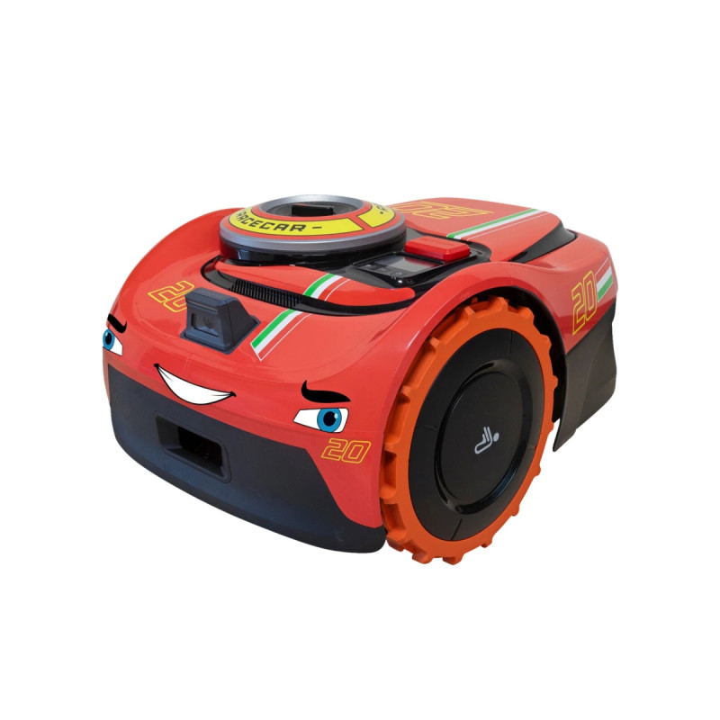 Racerbil Skins Folie Til Segway Navimow I105e  I108e  I206 Awd  I208 Awd  I210 Awd