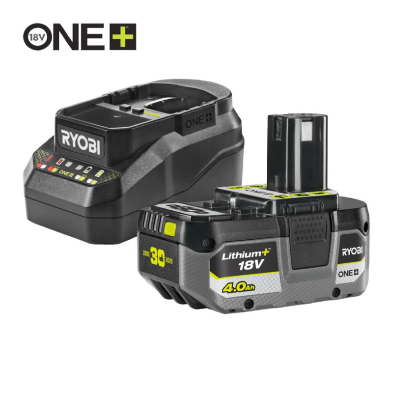 Ryobi 30 års Jubilæums Kit 18v Lithium  Batteri Og Lader          Ah  Rc18120b-140x