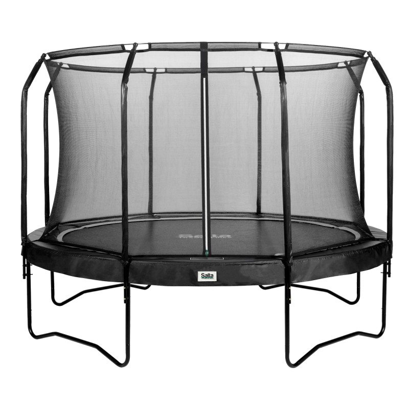 Salta Premium Black Edition Trampolin Inkl  Sikkerhedsnet ø366 Cm   Sort