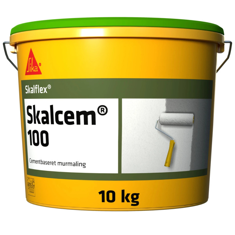 Skalflex Cementmurmaling Skalcem 100 Grå 10 Kg
