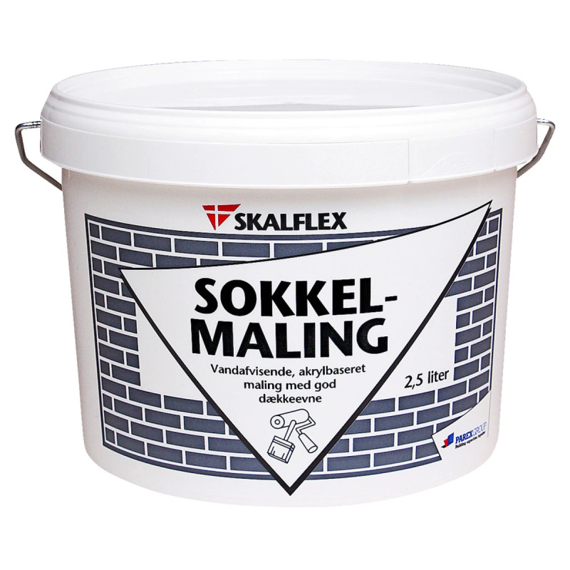 Skalflex Sokkelmaling Koksgrå   5lt