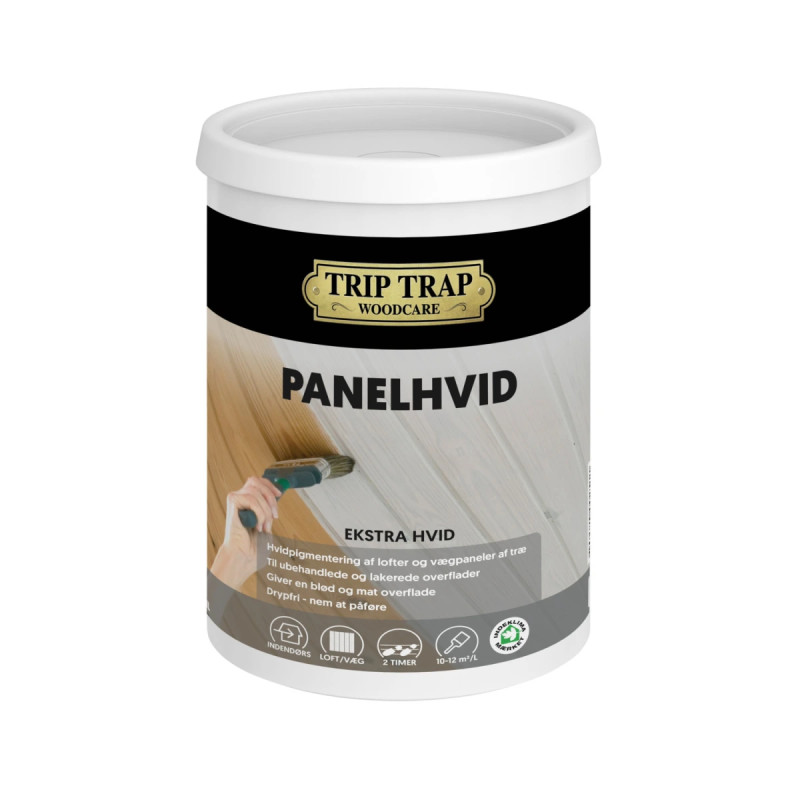Trip Trap Panelhvid Ekstra Hvid   75lt