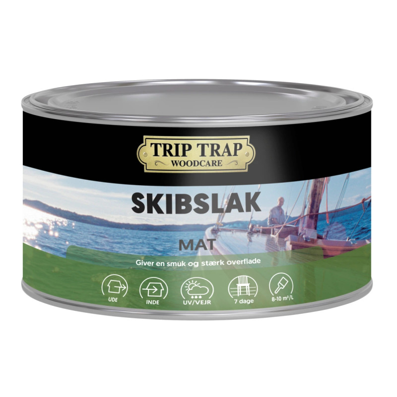 Trip Trap Skibslak Mat   38lt